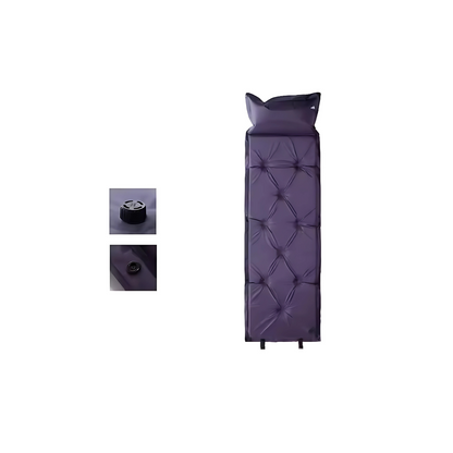 Camping Self-Inflated Air Mattress – Lightweight, Portable & Comfortable Sleeping Pad for Outdoor Adventures