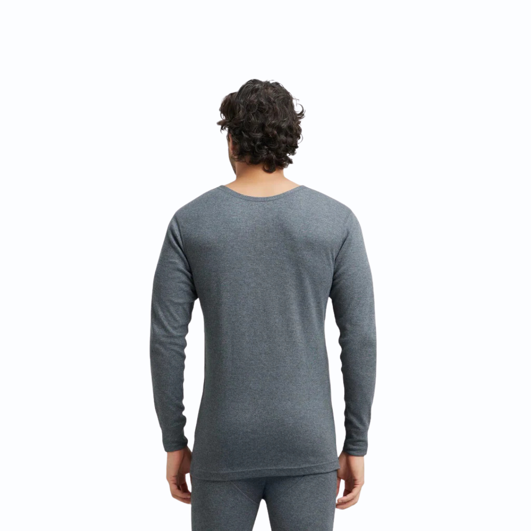 Jockey Men’s Full Sleeves Thermal Undershirt – Super Combed Cotton Rich Fabric with StayWarm Technology