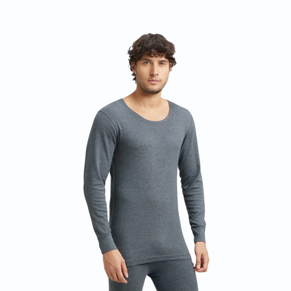 Jockey Men’s Full Sleeves Thermal Undershirt – Super Combed Cotton Rich Fabric with StayWarm Technology