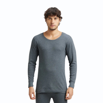 Jockey Men’s Full Sleeves Thermal Undershirt – Super Combed Cotton Rich Fabric with StayWarm Technology