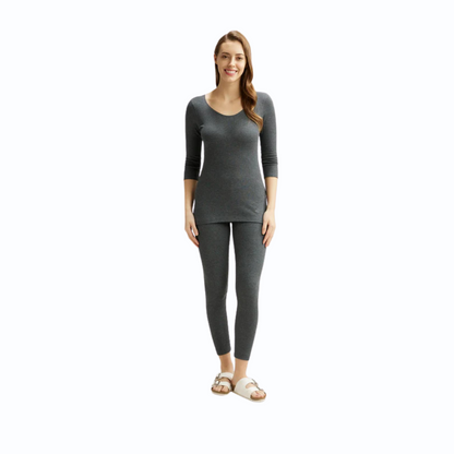 Jockey Women’s Thermal 3/4th Sleeves T-Shirt | Soft & Warm Winter Innerwear