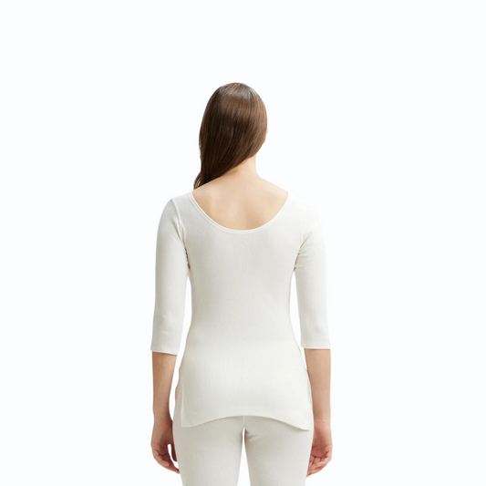 Jockey Women’s Thermal 3/4th Sleeves T-Shirt | Soft & Warm Winter Innerwear