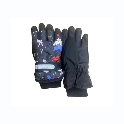 Kids Waterproof Winter Gloves – Warm, Windproof & Snowproof Outdoor Gloves (Up to 8 Years)