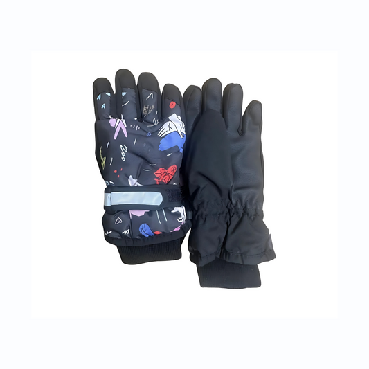 Kids Waterproof Winter Gloves – Warm, Windproof & Snowproof Outdoor Gloves (Up to 8 Years)