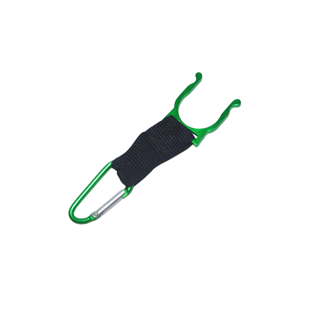 Carabiner Keychain with Bottle Holder – Lightweight Clip for Hiking, Camping & Everyday Use