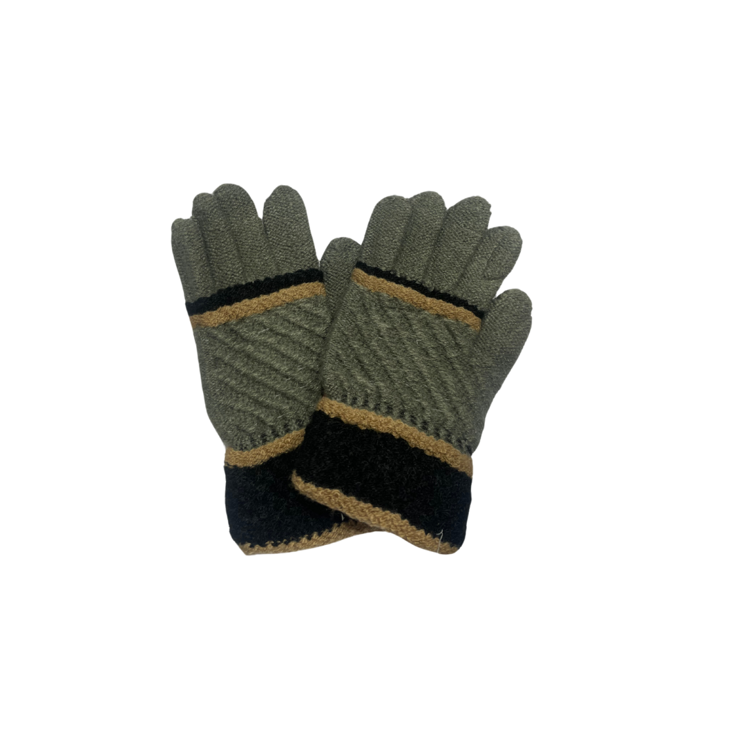 Kids Cute Winter Woolen Hand Gloves – Soft & Warm Knitted Mittens for Boys & Girls upto 8 years