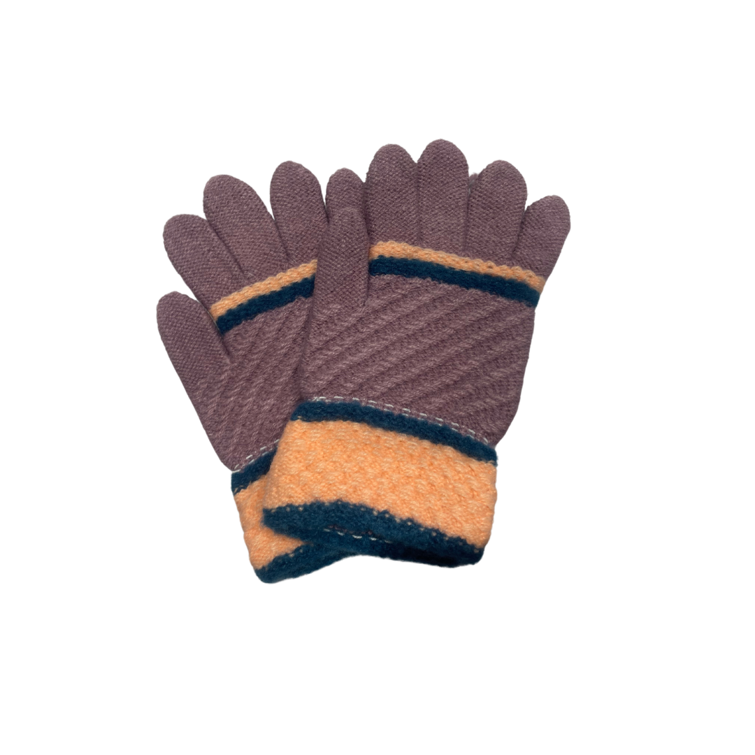 Kids Cute Winter Woolen Hand Gloves – Soft & Warm Knitted Mittens for Boys & Girls upto 8 years