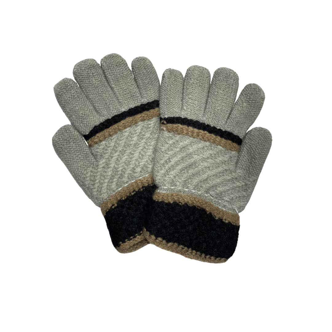 Kids Cute Winter Woolen Hand Gloves – Soft & Warm Knitted Mittens for Boys & Girls upto 8 years