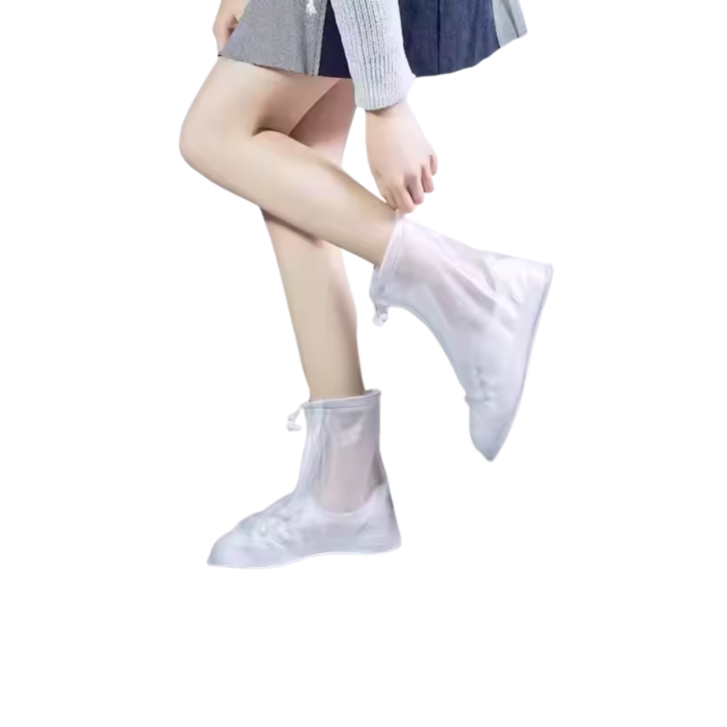 Mid Ankle Waterproof PVC Rain shoe cover