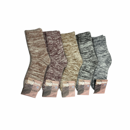 Natural Wool Socks for Women – Warm, Soft & Breathable Winter Socks