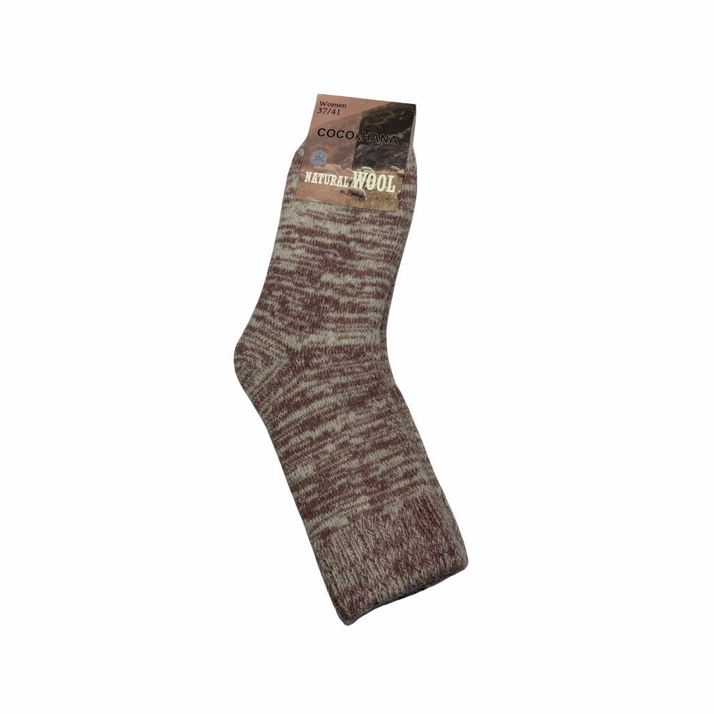 Natural Wool Socks for Women – Warm, Soft & Breathable Winter Socks