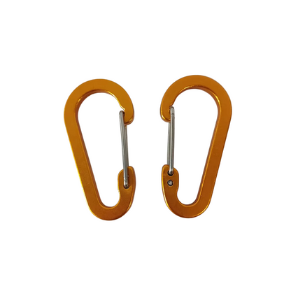 Flat Keychain Carabiner – Slim, Durable Clip for Keys, Bags & Outdoor Gear