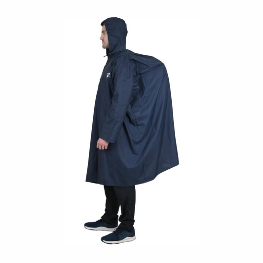 Rocksport Rain Poncho – Waterproof, Lightweight & Reusable Raincoat for Outdoor Adventure, Hiking & Travel