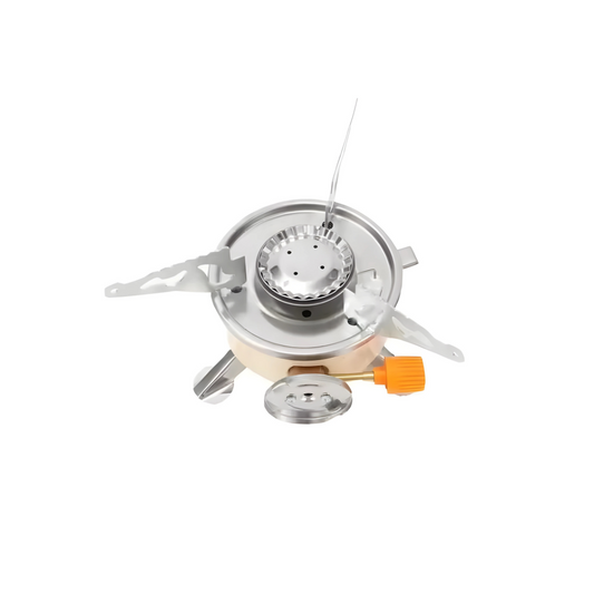 Round Camping Gas Stove – Compact & Portable Outdoor Cooking Stove for Hiking, Trekking & Camping