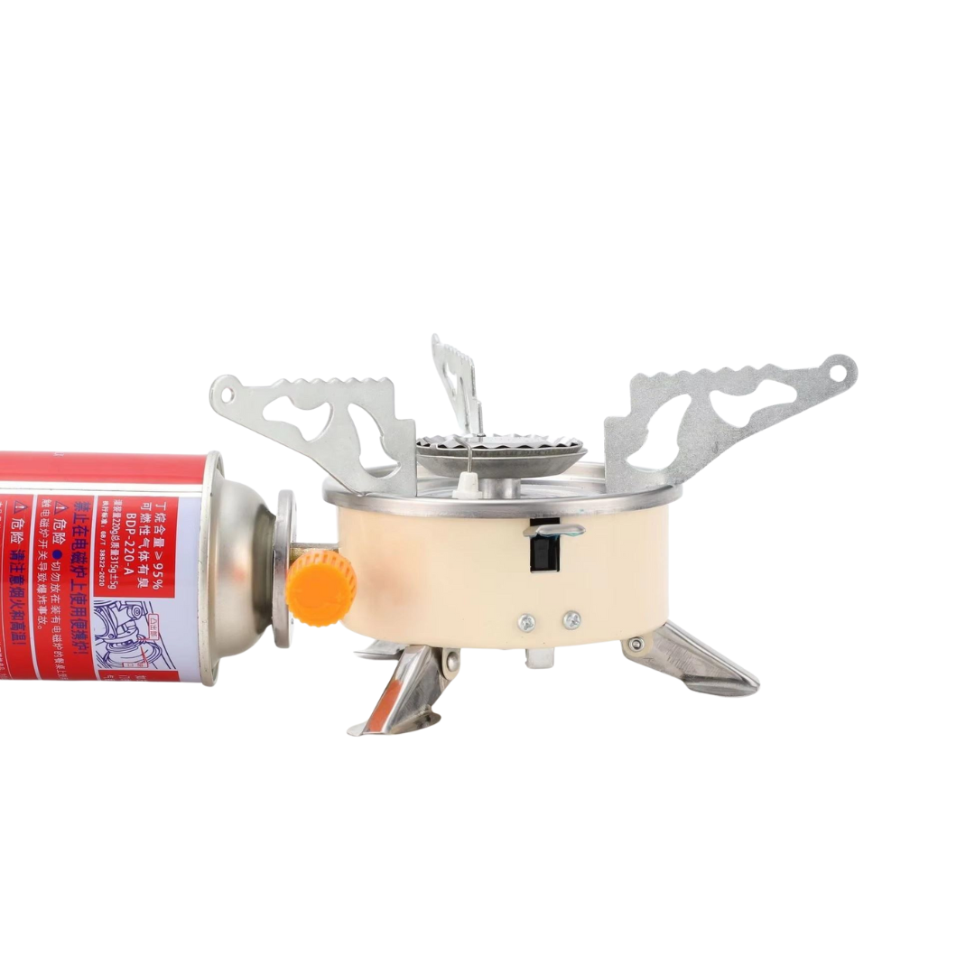 Round Camping Gas Stove – Compact & Portable Outdoor Cooking Stove for Hiking, Trekking & Camping