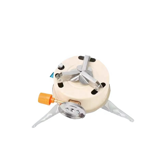 Round Camping Gas Stove – Compact & Portable Outdoor Cooking Stove for Hiking, Trekking & Camping
