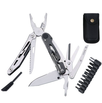 Traveler Multi-Tool Plier – 10-in-1 Compact Outdoor Camping & Survival Gear