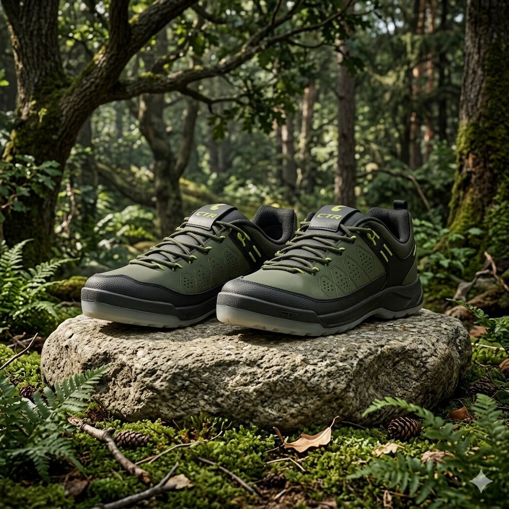CTR Sherpa 1 Trekking Shoes Unisex | Durable Hiking Shoes with Anti-Slip Grip | Lightweight Outdoor Trail Footwear