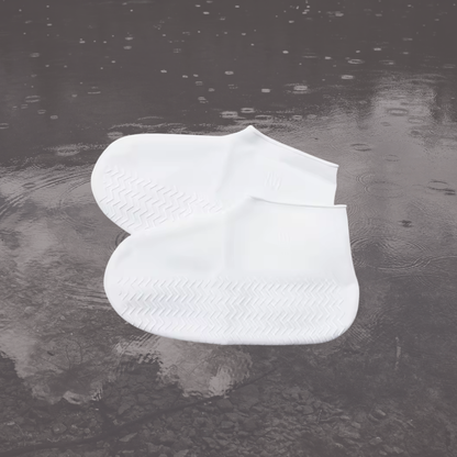 Silicon Rain Shoe cover white 