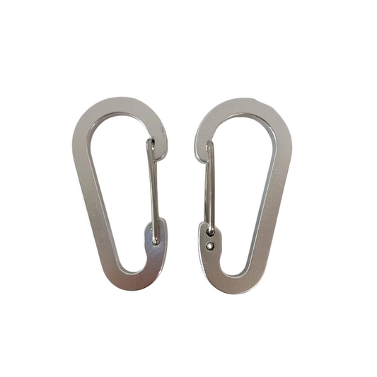 Flat Keychain Carabiner – Slim, Durable Clip for Keys, Bags & Outdoor Gear