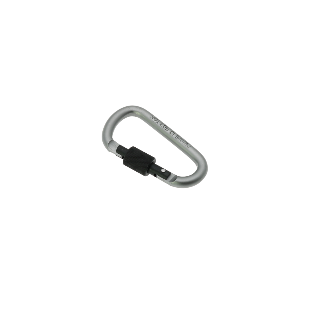 Durable Screw Lock Small Carabiner Keychain – Heavy-Duty Clip for Keys, Hiking & Outdoor Gear