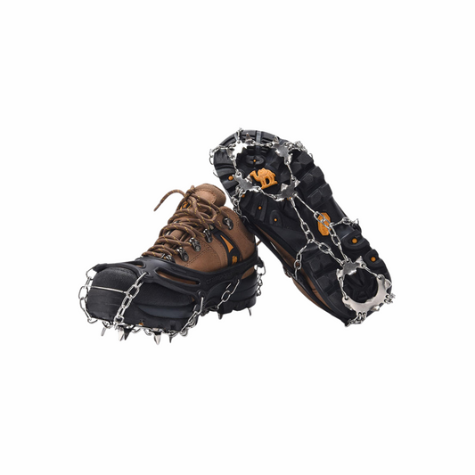 MicroSpikes Crampons 18 S – Slip-Resistant Traction for Hiking Boots & Shoes