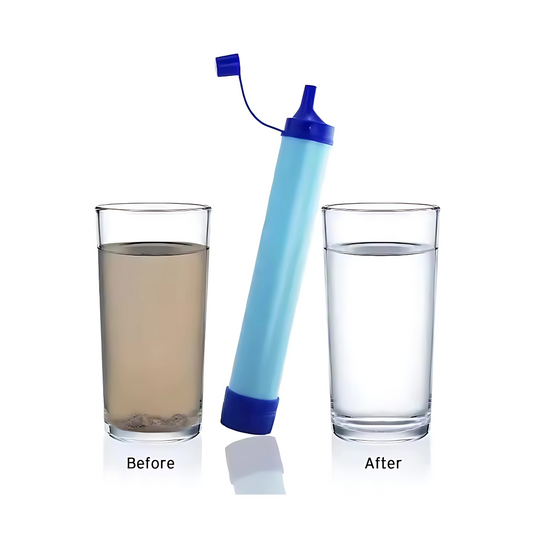 Personal Water Filter – Portable Water Purification Straw for Hiking, Camping & Travel