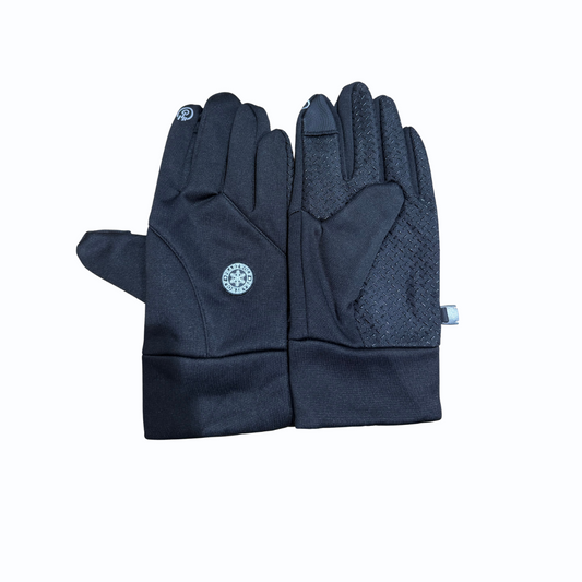 Water-Resistant Touchscreen Fleece Liner Gloves – Lightweight Thermal Inner Gloves for Outdoor Sports & Daily Use
