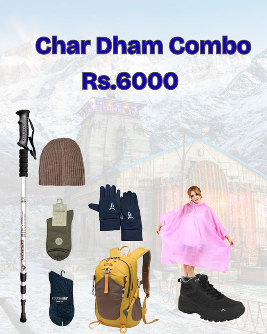 Char Dham Trekking Combo Kit @Rs.6000