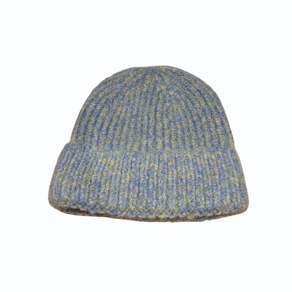 Printed Style Folded Woolen Cap – Warm & Trendy Winter Beanie for Men & Women