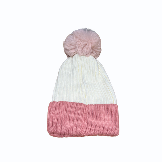 Woolen Cap with Pom Pom – Cozy Knitted Winter Beanie for Men & Women