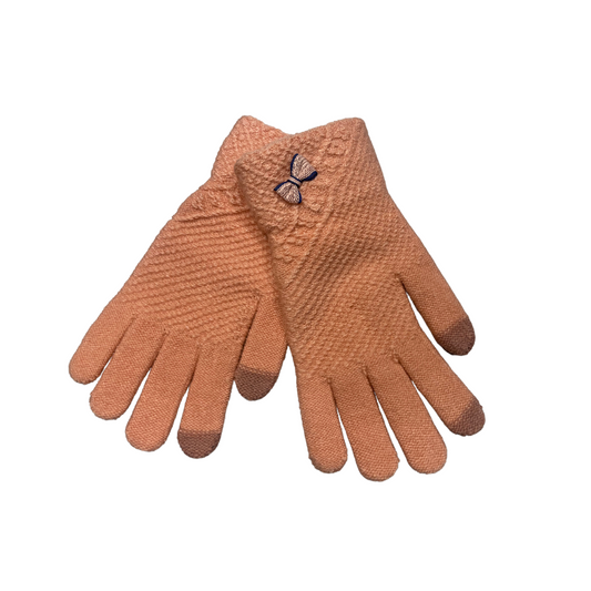 Bow Woollen Gloves – Cute, Warm & Stylish Winter Gloves for Women