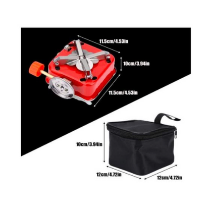 Square Camping Gas Stove – Portable Outdoor Cooking Stove for Hiking, Trekking & Travel